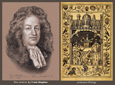 Elias Ashmole. Antiquary, Alchemist and Freemason. Ashmolean Museum. by Travis Simpkins