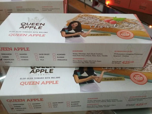 Queen Apple, Oleh Oleh Baru dari Malang Ala Chef Farah Quinn