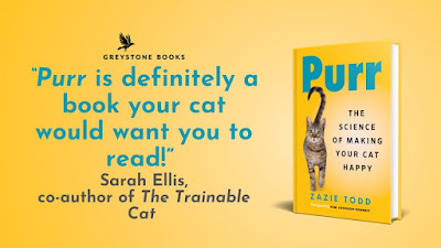 Purr is definitely a book your cat would like you to read, and the cover of Purr