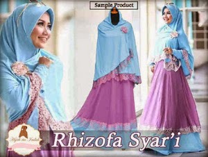 Baju Gamis Busui Rhizofa Syar'i Jumbo