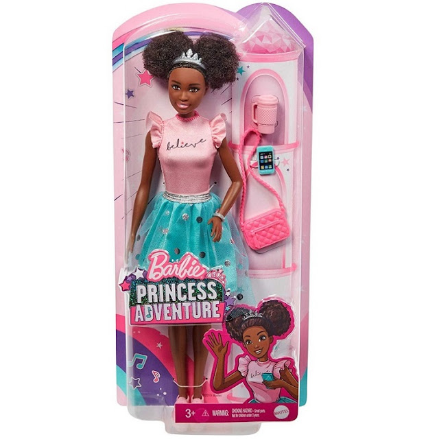 Poupée originale de Niki dans le film Barbie Princess Adventure.