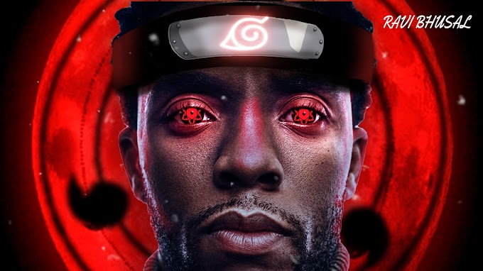 [Photoshop] Turn yourself into a NARUTO character  Easy Tutorial Under 15 Minutes | Chadwick Boseman + Naruto Photoshop