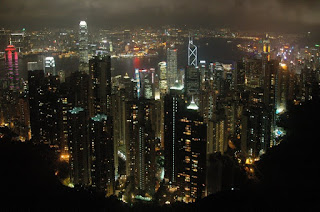 Hong Kong view from The Peak