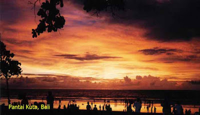 Sunset Pantai Kuta, Bali