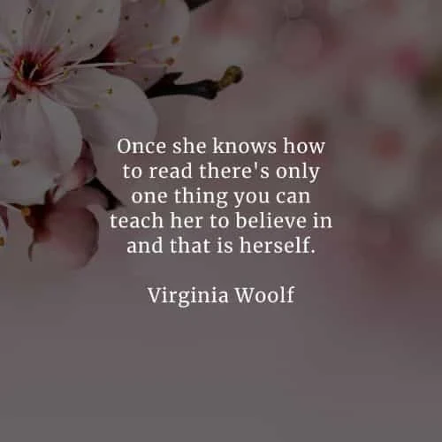 Famous quotes and sayings by Virginia Woolf