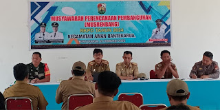  Tingkatkan Kerjasama Dalam Pembangunan, Kapolsek Rindingallo Polres Torut Hadiri Musrenbang RKPD 2024