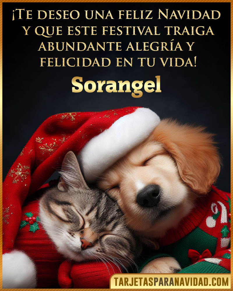 Postales de navidad para Sorangel