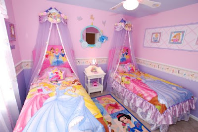 habitación princesa disney