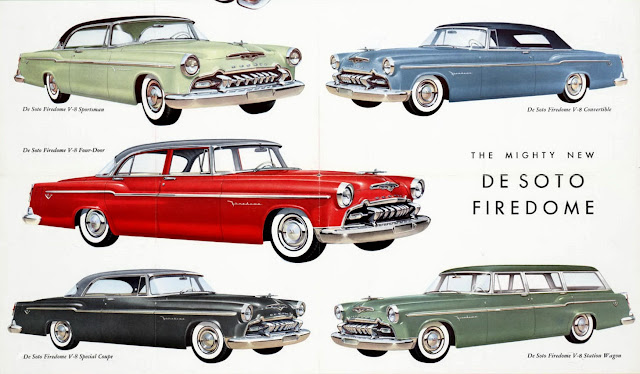 1955 De Soto Firedome Models