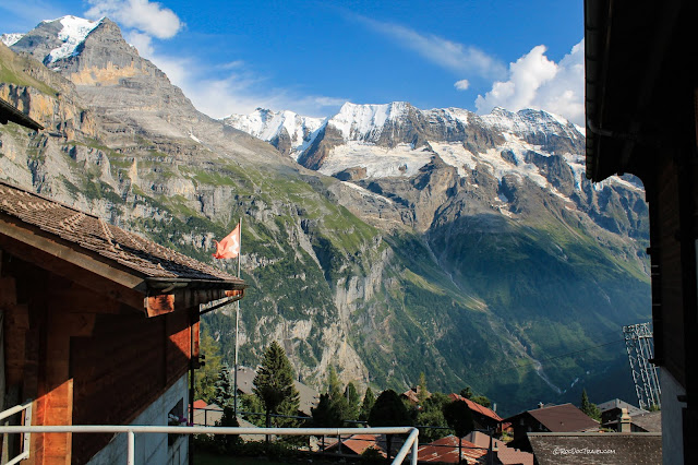 Lauterbrunnen Valley, Switzerland, Murren Gimmelwald Trummelbach Alps glaciers waterfall hiking tram skiing copyright RocDocTravel.com