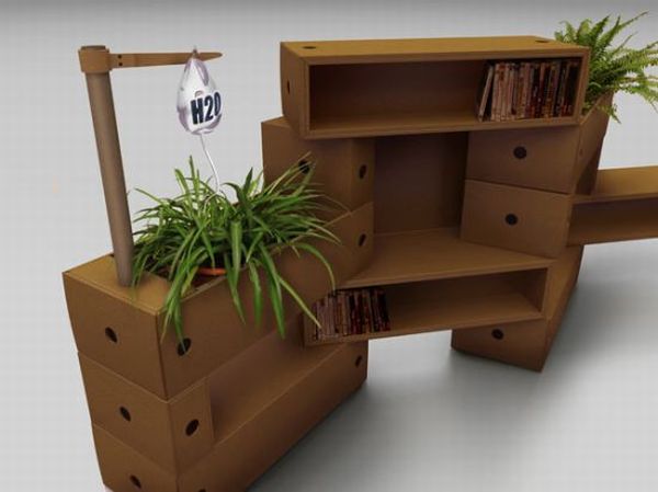Log Book Shelf: Designed by the Australian architect Toby Horrocks 