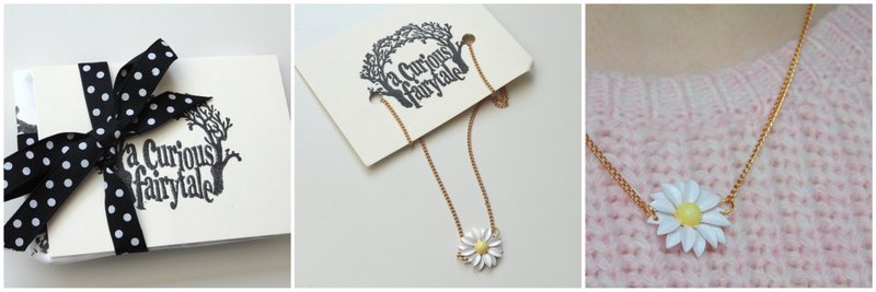 Review: A Curious Fairytale Daisy Necklace