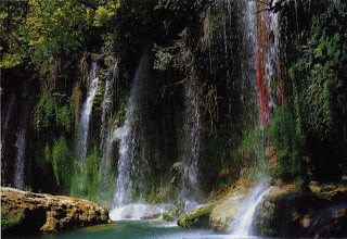 Turkey, Antalya-Kursunlu Waterfalls
