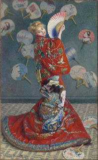 Camille Monet in Japanese Costume, 1876