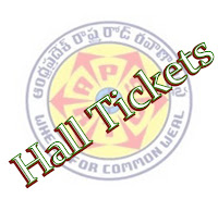 APSRTC Recruitment 2013 hall tickets