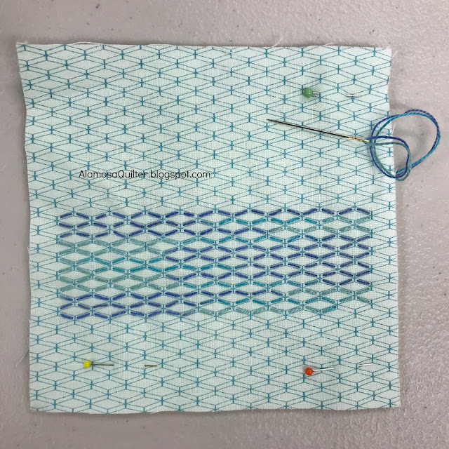 single fabric stitched pincushion