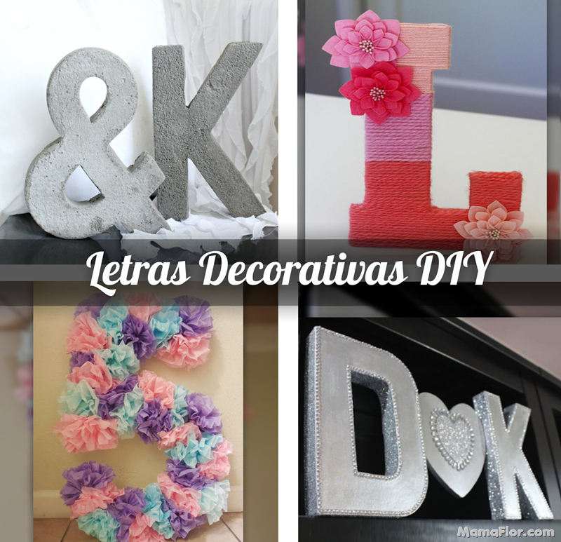 Letras Decorativas: Las 20 Mejores Letras (DIY)