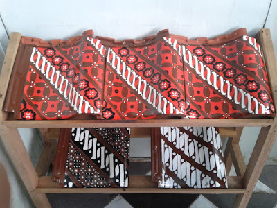Genteng Keramik  Pola  Batik ECHO BI
