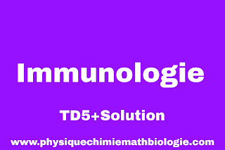 TD5 Corrigé Immunologie (L2-S2-SNV)