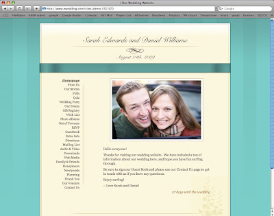 Wedding website welcome message sample Wedding Website Welcome