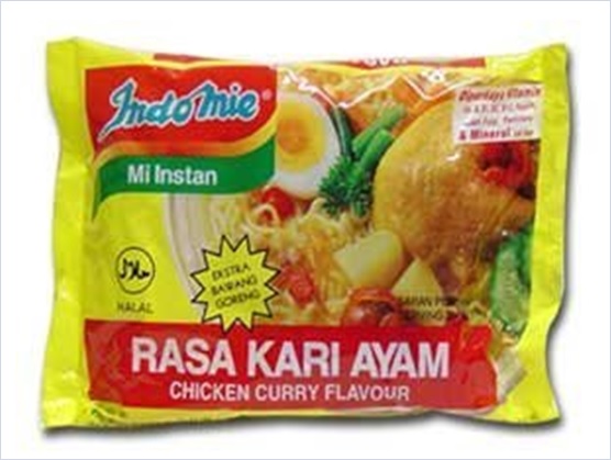 Indomie Instant Noodles Soup Chicken Curry Flavor