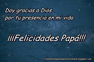 felicidades padre mio