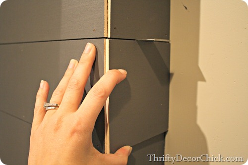 cheap wood planked wall 