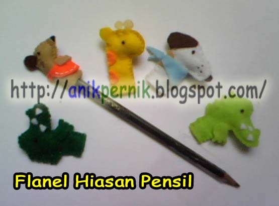  Flanel  Hiasan Pensil