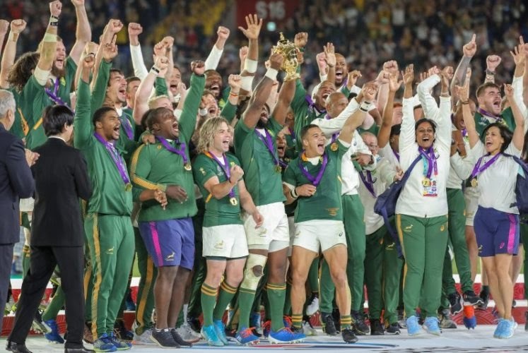 Rugby: África do Sul domina Inglaterra, conquista 3ª Copa do Mundo