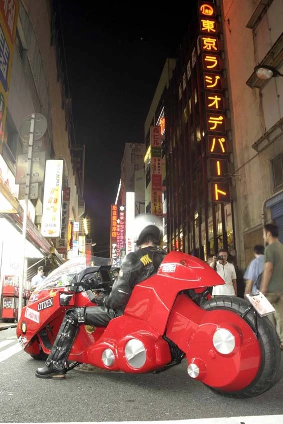 Kaneda Bike full size replica - Photographer Unknown