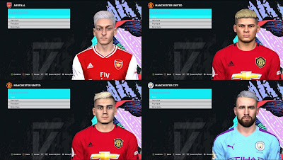 PES 2017 Blonde Players Facepack 2019 by Mirukuu