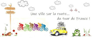 Une ville sur la route du tour de France.https://ptitrapporteurdumagarin.blogspot.com/