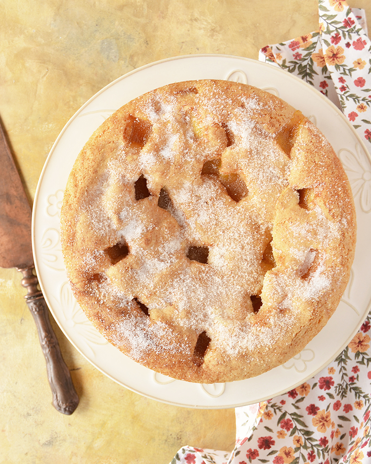 Torta matera con dulce de batata