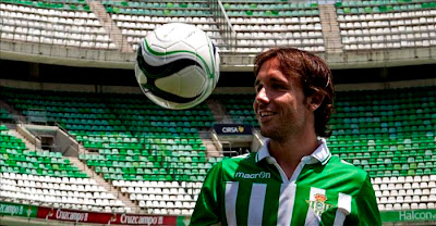 Joan Verdú ya con el Betis. Betistórico.