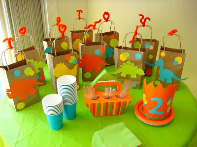 Goodies   Birthday Party on Made Goodie Bags For The Kids And A Birthday Hat For Nate