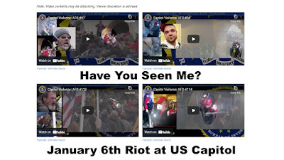 Have You Seen Me - FBI - Most Wanted Videos - Capitol Insurrectionists - Failed to Overthrow the US Government on January 6th 2021