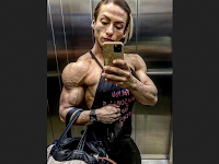 Girls bodybuilding This gal has an amazing biceps