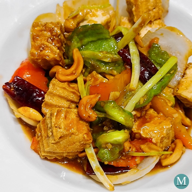 Vegan Tofu with Cashew by Mango Tree Thai Restaurant at City of Dreams Manila