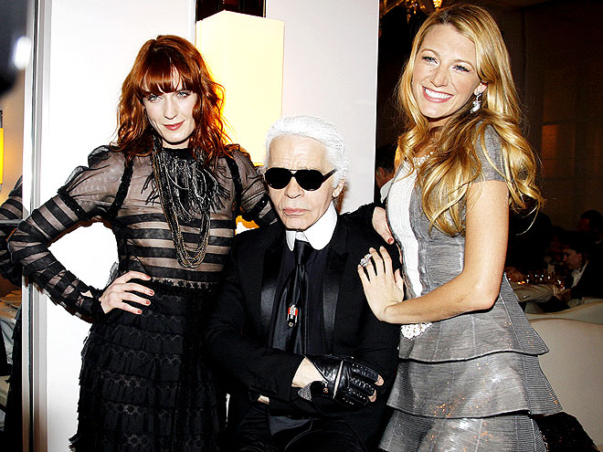 Florence Welch, Karl Lagerfeld