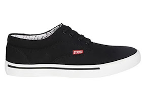 बेस्ट काले रंग का स्नेकर जूते लड़कों के लिए।  Best black color snekar shoes for men