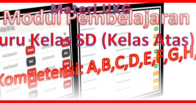 Modul Plpg Guru Kelas Mi 2015.Modul Pembelajaran Guru 