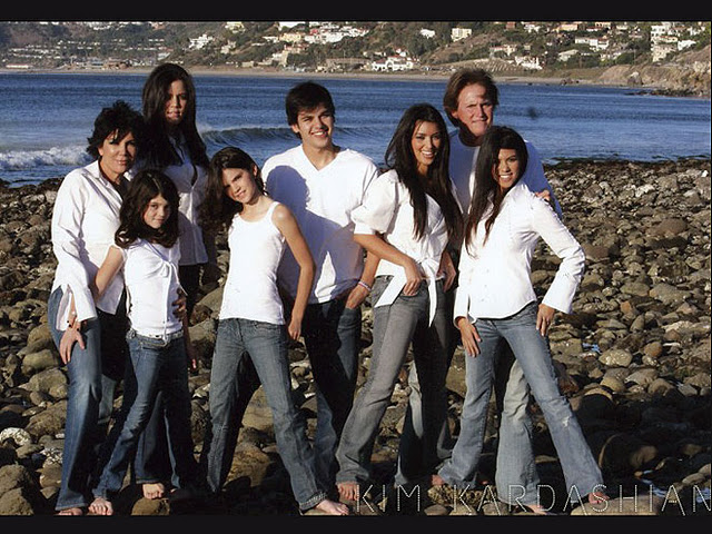 They have an annual tradition of taking a BIG family Christmas card