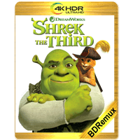 SHREK TERCERO (2007) BDREMUX 2160P HDR MKV ESPAÑOL LATINO