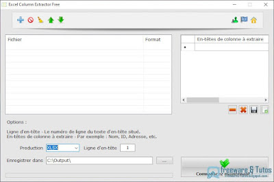 Excel Column Extractor screenshot