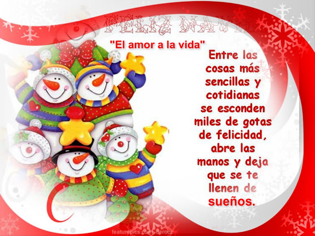 Feliz Navidad imágenes con frases para Facebook