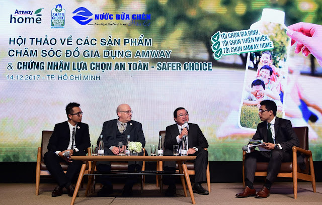 AMWAY HOME Việt Nam đạt chứng nhận SAFER CHOICE uy tín của Hòa Kỳ