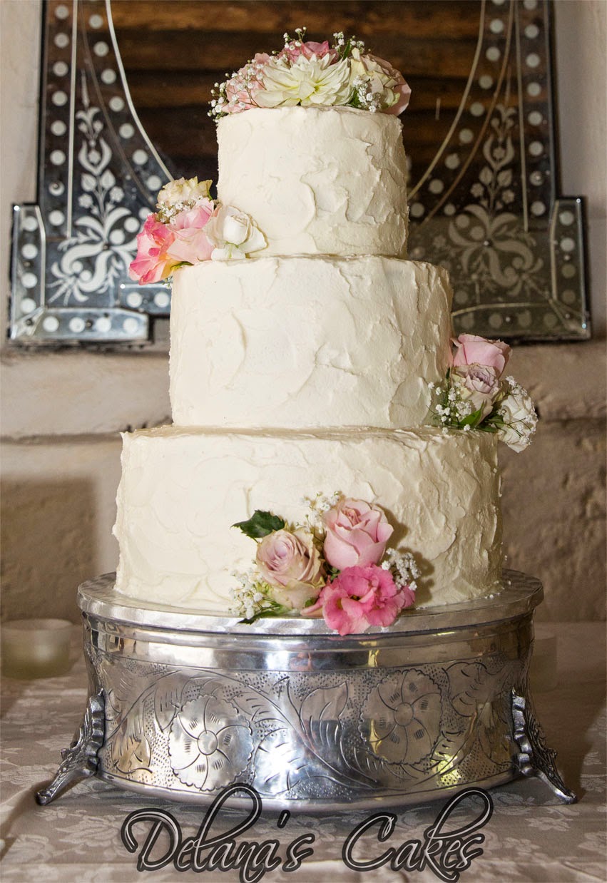 Delana s Cakes  Textured  icing  Wedding  Cake 