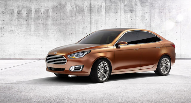 Ford Escort Concept Debuted at Shanghai Auto Show