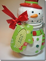 Snowman Tag 2010 Closeup