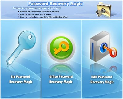 RAR Password Recovery/Remover  Magic 6.1